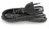 European Union (EU) Certified Power Cord connects AC Adapter to European wall outlets