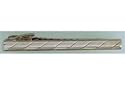 Silver Tie Clip for Men - 2.8" Long
