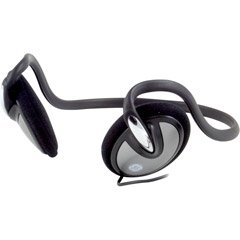 GE 95352 Lightweight Behind-the-Neck Headphone (Black)