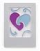 Joined Hearts GelGems Greeting Card