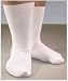 GreaterFeet Diabetic Stretch Socks, Crew, Unisex, Size 10-13, White (Pack of 3)