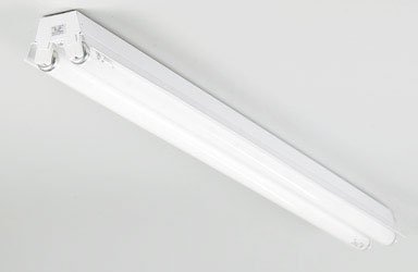 Lithonia Lighting 1233 SHOPLIGHT Fluorescent Worklight, White