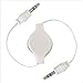 BlastCase AUX Audio Cable 3.5 mm Jack for iPod/MP3/Zune/Car Audio - White