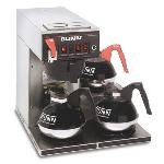 Bunn-O-Matic 12950.0212 12 Cup Coffee Brewer, 3 Lower Warmers, Automatic, Hot Water Faucet , Model CWTF15-3