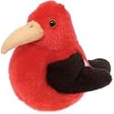 Hawaiian I'iwi - Audubon Plush Bird (Authentic Bird Sound)