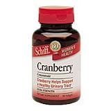 Cranberry Concentrate 1000mg 90 SoftGels by Schiff Vitamins / 90 Capsules
