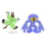 Scooby Doo Mystery Mates Glow in the Dark - Astro Scooby & Skeleton Man