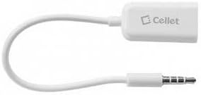 NEC Terrain High Quality Audio Splitter Headset Sharing Adapter White