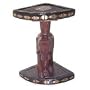 Mahogany table, 'Elephant Pageantry'