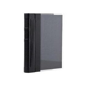 Flashpoint Front Acrylic Repositionable Self Adhesive Album, Holds 20 8 x 8 Photos, Color: Black.