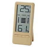 LCD 温湿計 LHK015-BR ブラウンの画像