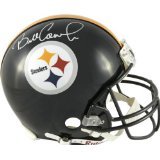 Bill Cowher Pittsburgh Steelers Autographed Mini Helmet Coa