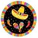 Fiesta Fun Dessert Plates 8ct