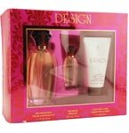 DESIGN by Paul Sebastian SET-EAU DE PARFUM SPRAY 1.7 OZ & BODY LOTION 1.7 OZ & EAU DE PARFUM .25 OZ MINI for Women