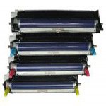 Xerox Remanufactured Compatible Toner Cartridge For Phaser 6180 Printer - Full Color Set (113R00723 - 26)