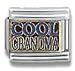 Clearly Charming Cool Grandma Mother's Day, Mom, Aunt, Grandmother, Grandma, Family Theme Italian Charm