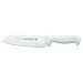 Mundial W5604-7GE 7-Inch Hollow Edge Santoku Knife, White