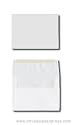 A7 Invitation Envelope - Announcement- 24# White (5 1/4 x 7 1/4) (100)