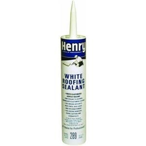 Henry Company 10.3 Oz Blanche toit scellant HE289004 Henry Company 10.3 Oz Blanche toit scellant HE289004