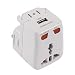 Worldwide USB Travel Adaptor / Charger Plug - Works in 175 Countries