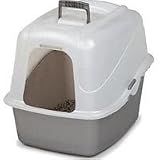 Petmate Deluxe Jumbo Hooded Litter Pan Set with Filter- 21.8'l x 18'w x 18.25'h