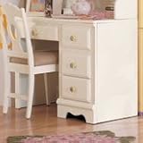 Drawer Computer Desk by Lea - White (418-341)