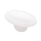 Liberty P95718C-W-C 1-3/4 by7/8 Ceramic Oval Knob