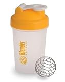 Sundesa Blender Bottle + Ball Protein Shaker 20oz - YELLOW