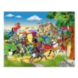 kids and infants educational toys item: Ravensburger Riding With The King Plus a Toy Papo King 35 Piece Jigsaw Puzzle