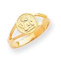 14k Polished Angel Ring - Size 5.5