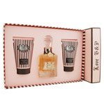 GIFT SET - JUICY COUTURE by JUICY COUTURE with 3.4 EDP Spray, 4.2 ROYAL BODY CREME, 4.2 SUMPTUOUS SUGAR SCRUBl