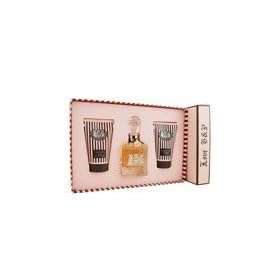 Juicy Couture by Juicy Couture, 3 piece gift set for women.3.4 OZ EDP SPRAY +4.2 OZ SUMPTUOUS SUGAR SCRUB +4.2 OZ ROYAL BODY CREAM