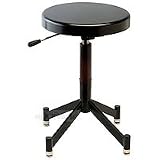 Photogenic Pneumatic Posing Stool with Glides & 4 Leg Steel Base. (PG341B)