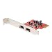 Electronics : StarTech.com 2 Port PCI Express FireWire 400 Card with Digital Video Editing Kit - Video input adapter - PCI Express x1