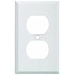 Jackson-Deerfield Mfg. 8WK108 Pro-White Steel Wrinkle Wall Plate