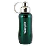 Thinksport Stainless Steel Insulated Sports Water Bottle: 25oz; Green