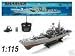 RC RADIO CONTROL SMASHER WARSHIP