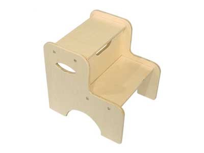 Childrens Toyshop  Toys : KidKraft Two Step Stool - Natural