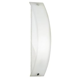 Eglo 80281A Bari 2 Light Opal Wall Light Fixture, Chrome Frosted Opal by Eglo