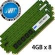 32GB 8x4GB DDR3 ECC PC10600 1333MHz SDRAM ECC for Mac Pro & Xserve 'Nehalem' & 'Westmere' models