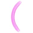14 Gauge Pink 3/8 Curved Bioplast Flexible Replacement Barbell
