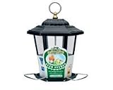 Black, Carriage Light Seed Feeder