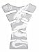 Produkt-Bild: TANKPAD DRACHE, 5 RIPPEN SILBER/TRANSPARENT