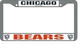 Chicago Bears NFL Chrome License Plate Frame