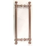 12 CTC Back To Back Passage Door Pull - Antique Copper