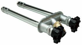 Buy Zurn, Z1348-BFP-12, Hot and Cold Non-Freeze Wall Faucet with external automatic draining backflow preventer