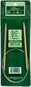 Clover Takumi Bamboo Circular 24-Inch Knitting Needles, Size 5