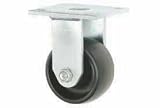 Faultless Rigid Plate Caster 6 Polyolefin Wheel