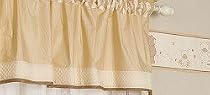 CoCaLo Creme Brulee Window Valance