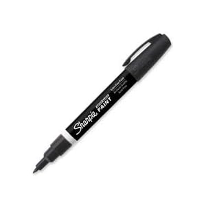 Cardscan SAN-35569 Sharpie Poster Paint Marker - Point Marker Point Style - Black Ink - 1... by Sanford